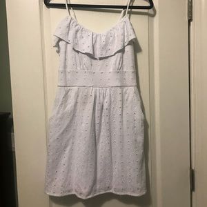 Lilly Pulitzer White Eyelet Dress